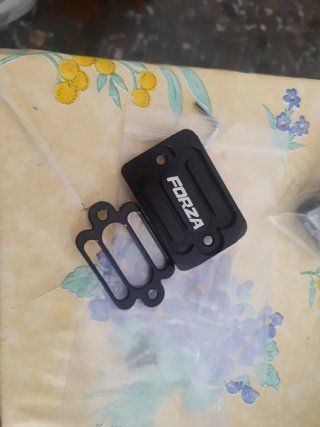 Tapa Líquido Frenos Moto FORZA Negra
