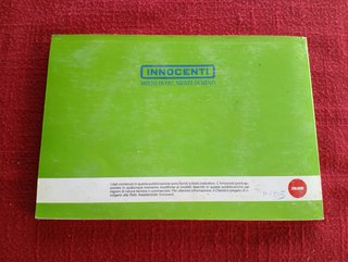 Libretto Uso e Manutenzione Innocenti Mille 1995