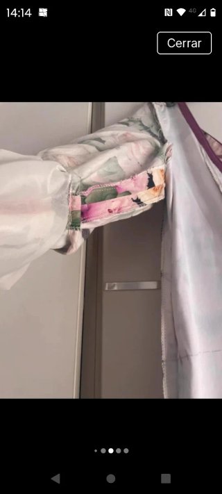 Vestido de flamenca floral