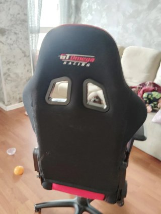 Sedia da Gaming GT Omega Racing Rossa