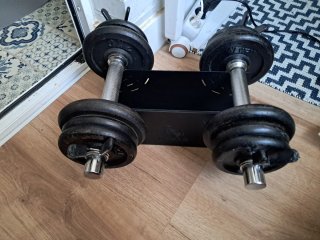 Soporte para mancuernas
