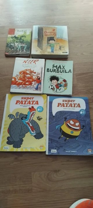 LIBROS NUR, MAX BURBUILA, EZEKIEL, JONASEN IPUIA,