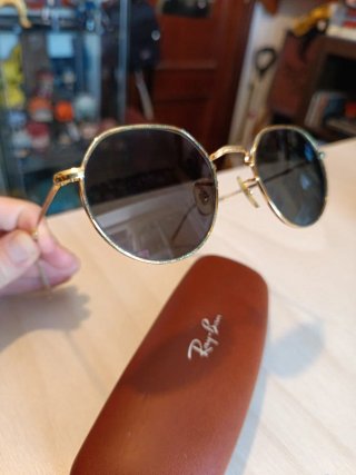 Gafas Ray-Ban Vintage Jack RB3565 Doradas