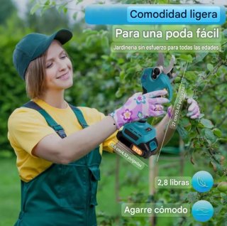 Tijeras Eléctricas Recargables (2 Baterías)
