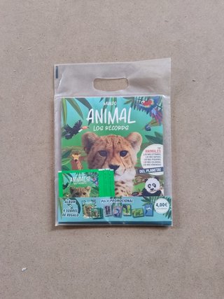 Panini Mundo Animal Pack Album con sobres