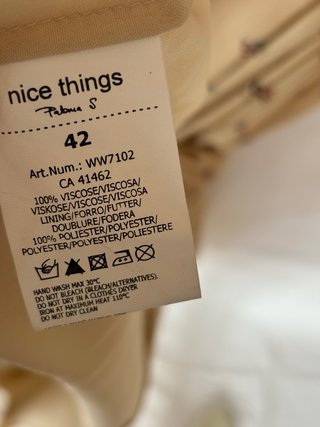 Vestido Nice Things Paloma S. estampado