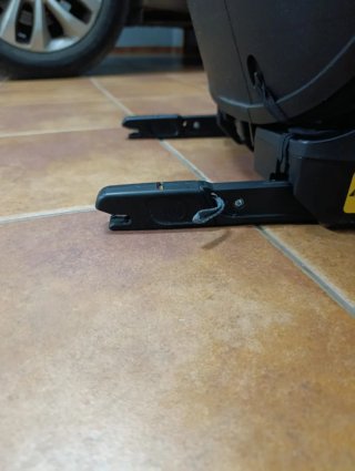 Silla coche  100-150cm, con asofix, color negro