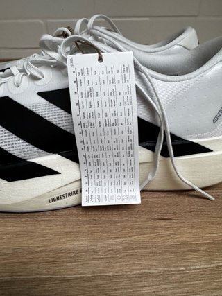 Zapatillas Adidas Adizero Evo SL Blancas Negras