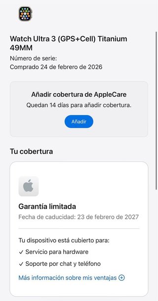 NUEVO Apple Watch Ultra 3 49mm