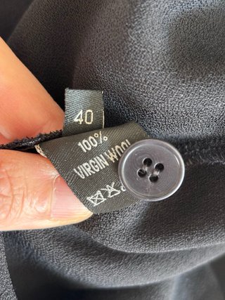 Pantalón Cortana Negro Talla M
