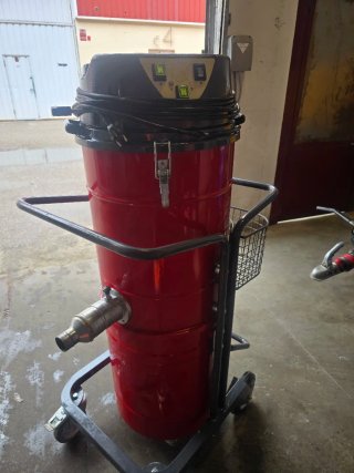 Aspiradora industrial 3 motores