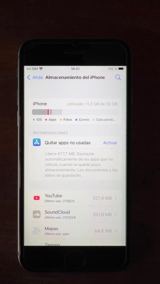 iPhone 6S Argento