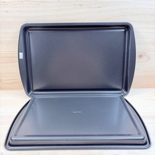 Bandejas horno Amazon Basics 3 piezas