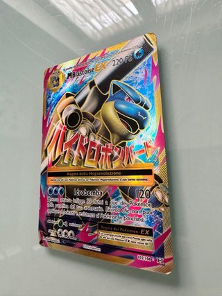 Carta Pokemon M Blastoise EX 102/108 Rara