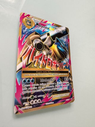 Carta Pokemon M Blastoise EX 102/108 Rara