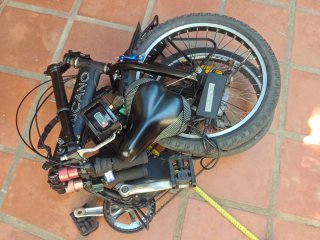 Bicicleta Eléctrica Tucano Alu.Pleg.Autonomia 40 k