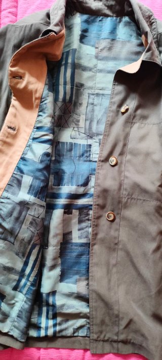 Parka ligera verde oliva