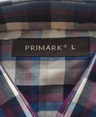 Camisa hombre Primark - Cuadros Multicolor