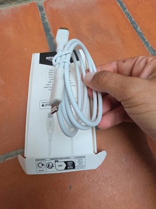 Cable USB-C a Lightning 0.9m