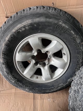 LLANTAS CON NEUMÁTICOS NISSAN PATROL GR Y61
