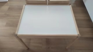 MESA Y 2 SILLAS INFANTILES IKEA LÄTT