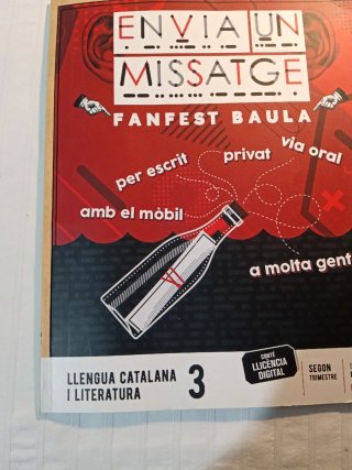 Llengua catalana i literatura 3, Segon Cicle Pr...