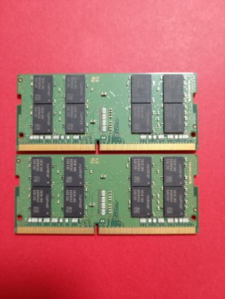 4 MODULOS 4x16=64 GB. RAM. DDR4 2400MHz SODIMM