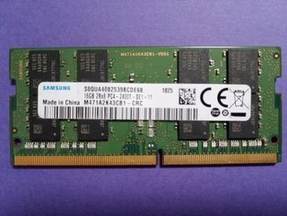 4 MODULOS 4x16=64 GB. RAM. DDR4 2400MHz SODIMM