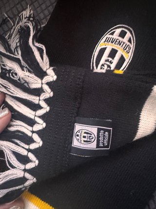 Sciarpa Juventus con portachiavi