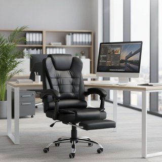 Sillón Oficina Michael con Reposapiés 813346