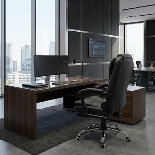 Sillón Oficina Michael con Reposapiés 813346