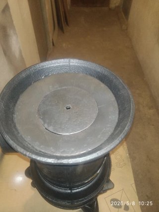 Estufa de leña decorativa
