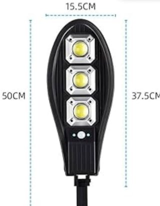 Lámpara Solar LED Exterior con Mando
