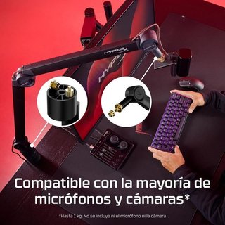 Brazo micrófono y cámara HyperX Caster NUEVO