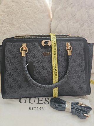 Bolso Guess Negro y Gris