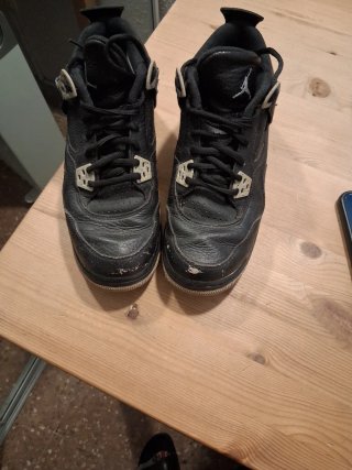 Nike Air Jordan Zapatillas Negras y Doradas