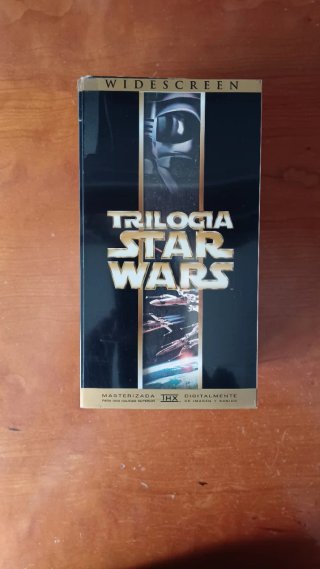 Trilogía Star Wars VHS (IV, V, VI) Edición Español