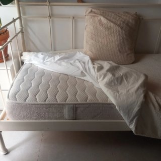 Estructura Cama Metal Blanca Ikea