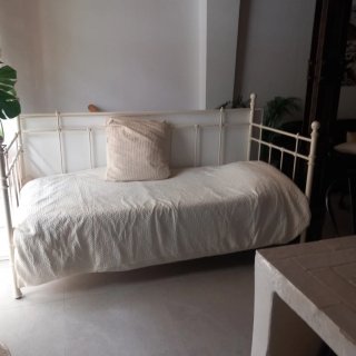 Estructura Cama Metal Blanca Ikea
