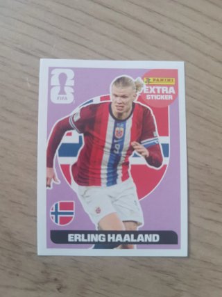 Cromos Panini Haaland Extra Sticker