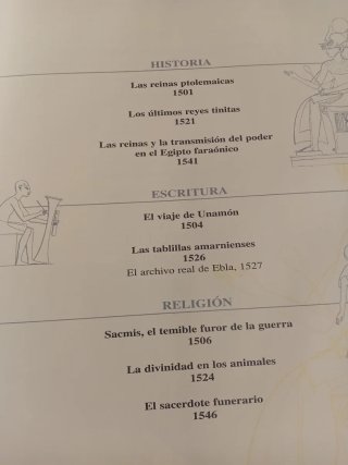 Egiptomanía, n°.: 25 y 26.