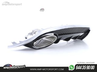 DIFUSOR TRASERO AUDI A4 B8 LOOK RS 2011-2015