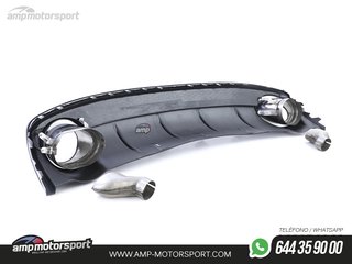 DIFUSOR TRASERO AUDI A4 B8 LOOK RS 2011-2015