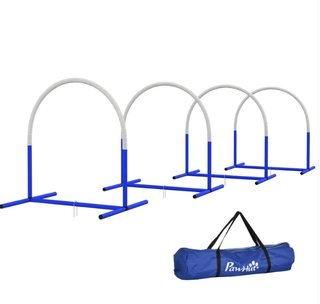 Set Agilidad Perros Aros Entrenamiento
