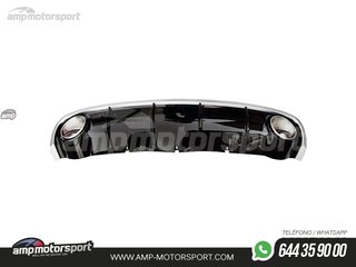 DIFUSOR TRASERO AUDI A6 4G 2012-2014 LOOK RS