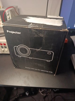 Proyector WiFi Purshe HI-03 Gris/Beige