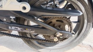 Benelli TRK 251 Roja y Plata