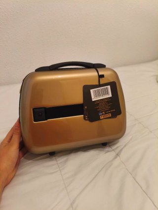 Maletín maquillaje con brochas