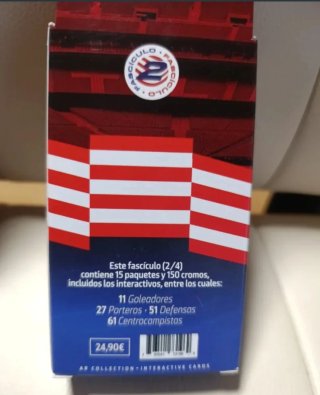 548 Cromos Atlético de Madrid sin pegar  sin album