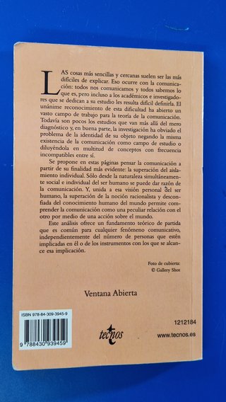 Teoría de la comunicación una propuesta